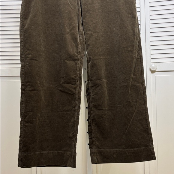 Talbots Stretch Corduroy Wide Leg Pants Size 16 - Picture 4 of 12
